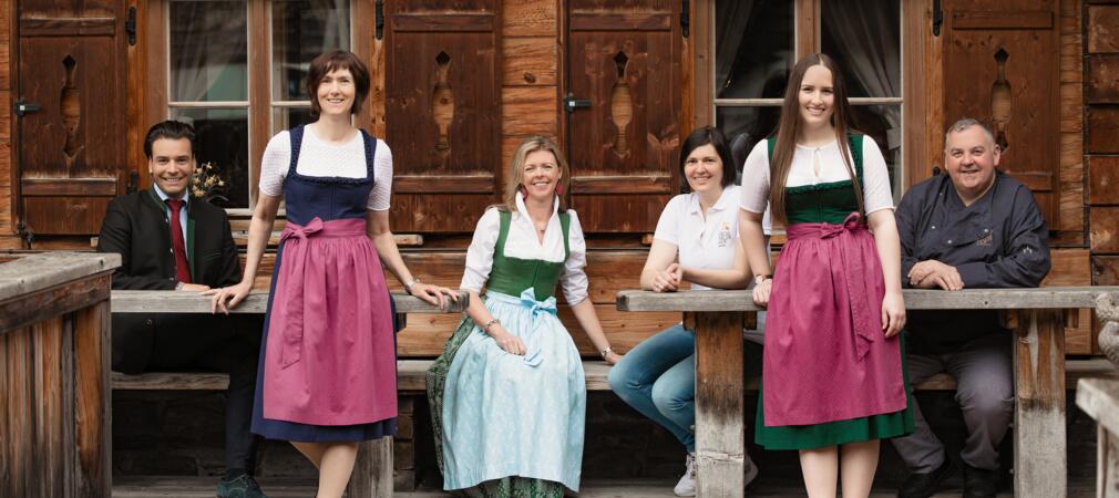 Bewirtungsteam eines Hotels mit Charme in Österreich
