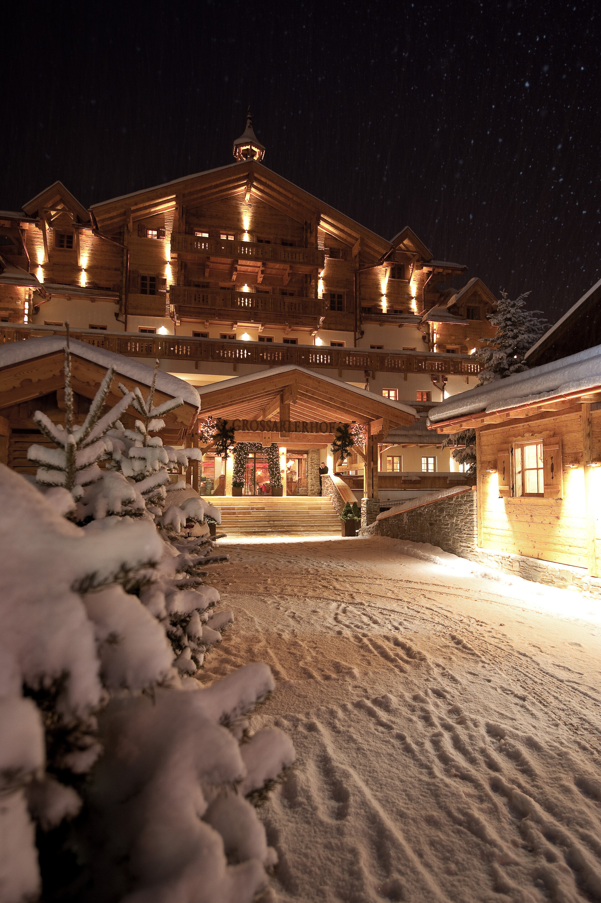 entrance Grossarler Hof in winter | © Michael Gruber