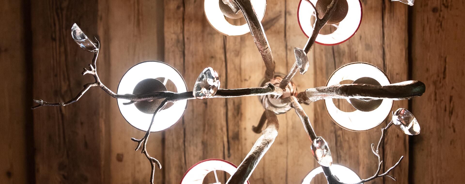 Lampe im Grossarler Hof