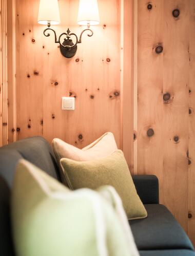 Hotelzimmer aus Holz