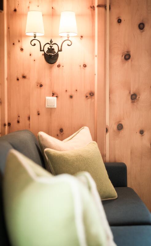 wooden hotel room