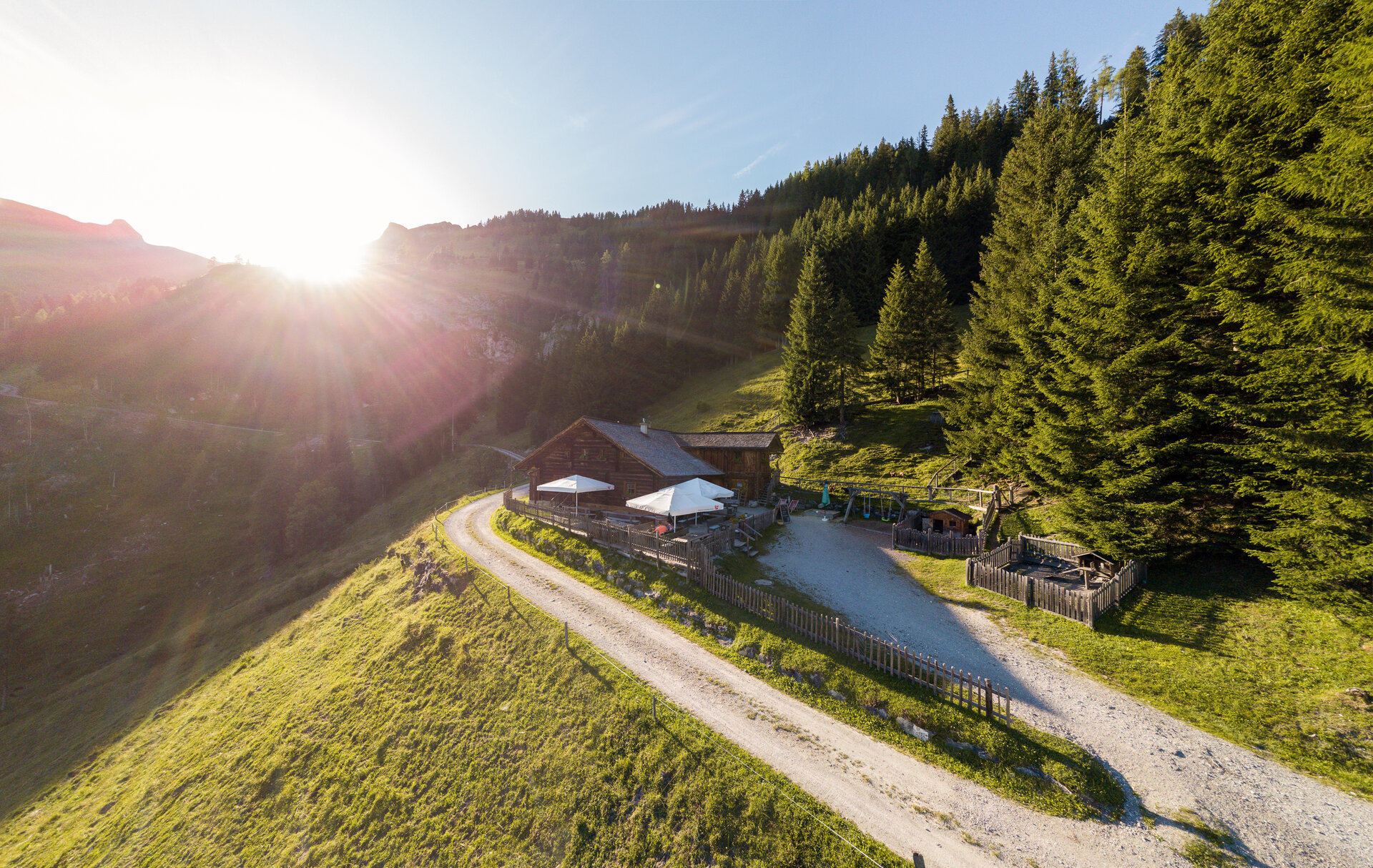 die Mooslehen-Alm in Großarl