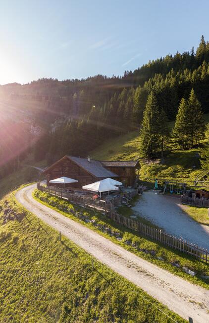 die Mooslehen-Alm in Großarl