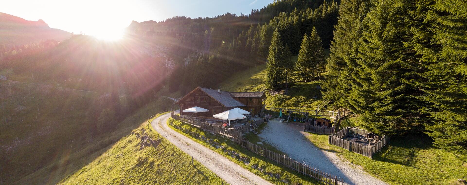 the Mooslehen-Alm in Grossarl