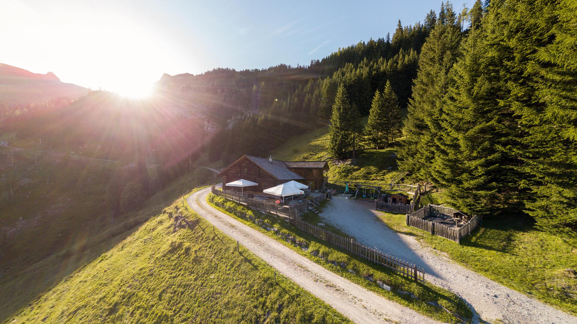 die Mooslehen-Alm in Großarl