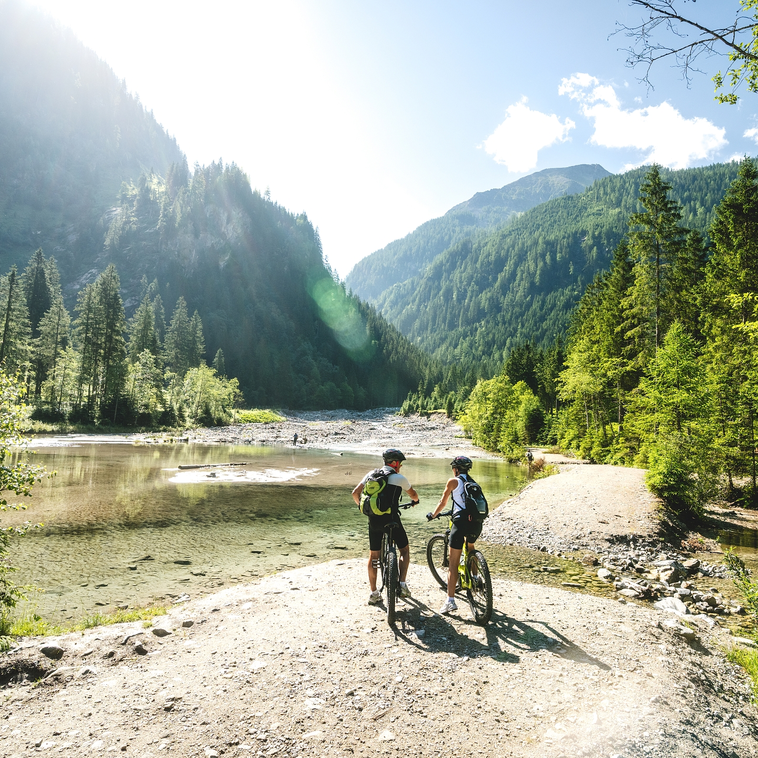 Mountainbiken im Sommer im Großarltal
