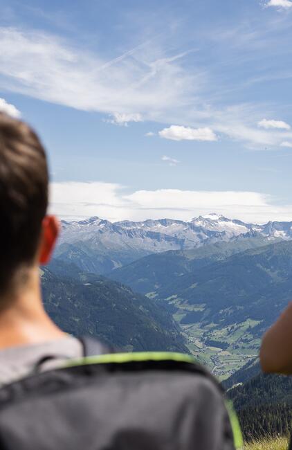 Ausblick Berge im Grossarltal