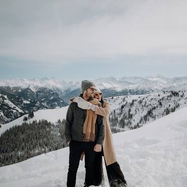 Winterurlaub in der verschneiten Bergwelt von Großarl