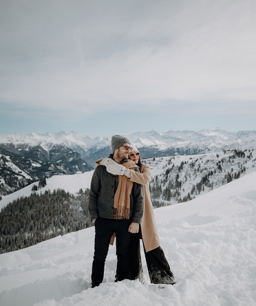Winterurlaub in der verschneiten Bergwelt von Großarl